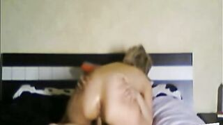 Big ass milf blonde ride cock