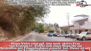 German tourist meet spanish latina 19 year old for amateur outdoor sex