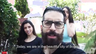 MAMACITAZ - (Maleja Ramos, Logan Salamanca) - Pierced Nipple Latina twat with mouth Getting Banged! Hard