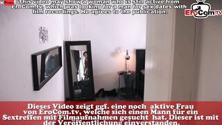 German older Housewife into nylons got MMF 3some and facial