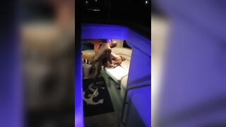 Smoking blonde screams as she gets dicked by big black cock