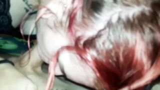 Red Haired mom gets a mouth full