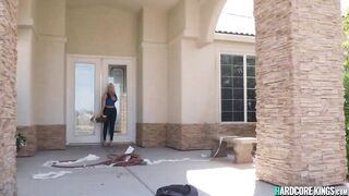 Young gang member fucks long butt cougar