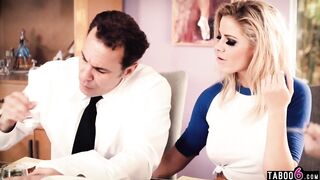 Dad got lucky with teens stepdaughters babe friend Jessa Rhodes