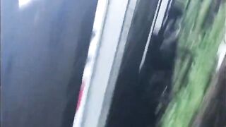 White whore picked up and banged!.
