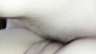 Cumming on Step Sister's Furry Pussy