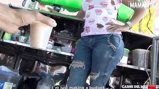 CARNEDELMERCADO - (Sara Restrepo, Pedro Nel) - PAWG Curvy Latina Colombiana Picked Up From The Street For A Bombshell Nailed
