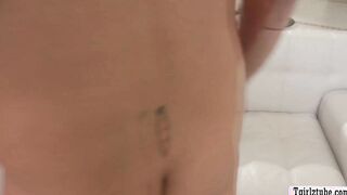 Slut busty shemales throat and bareback each others ass
