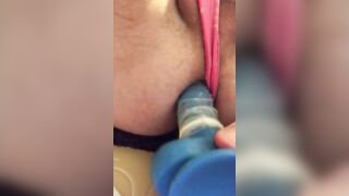 Virgin sissy boy first dildo ass fuck