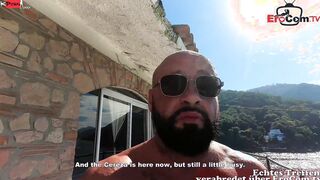Spanish hispanic bimbo meet and nailed from german tourist into holiday