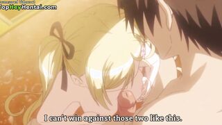 Hentai lovely college girlfriend fucked in stockings
