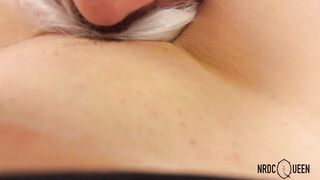 Santa Claus eats amateur Cougar's snatch for Christmas present pov