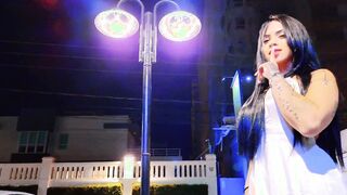 Showing off inside outside on New Year, take off my pantie - SEXDOLL 520