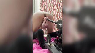 I squirt for the first time using my nailed machine