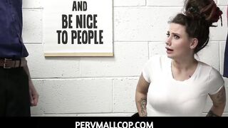 PervMallCop - Big Titted 18 Indica Flower getting her teens snatch plown wildly