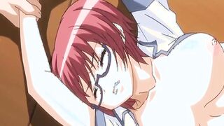 Hentai hot teen having hardcore sex with horny guys