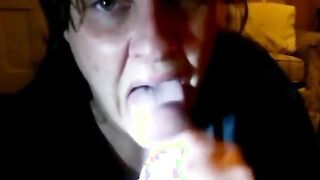 White bitch love black cock