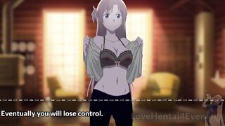 Asuna Yuuki's FEMDOM CEI Jerk Off Instruction Game