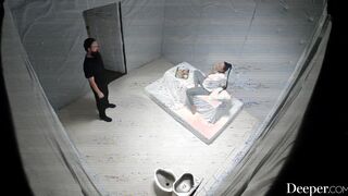 Deeper. Infamous Vicki Chase into monstrous cell block blowbang