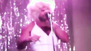 Hilarious gay stripper with huge cock