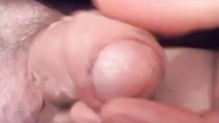 Older Man Uncut Cock Wanking and Masturbation