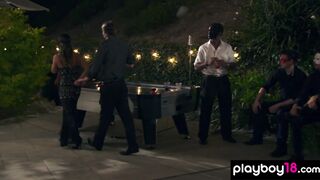 MILF cuffed and satisfied by a stranger