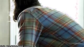 Dirty milf Diamond Foxx fucks step brother