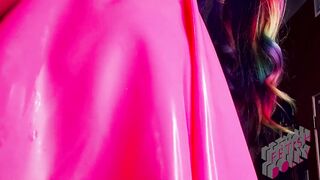 Sissy Brainwash AMSR Whisper Pvc Female Domination Rainbow hair Inked Girlfriend Suicide bimbos Sub Dominati