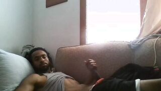 Str8 bbc jerking watching porn