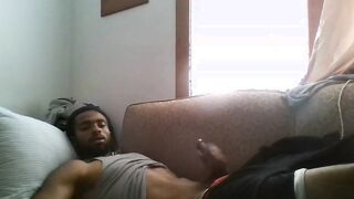 Str8 bbc jerking watching porn