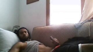 Str8 bbc jerking watching porn