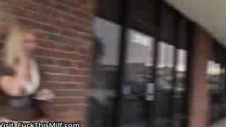 Hot MILF gives attitude and gets cock