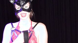 sadistic cat uses eighteen different whips