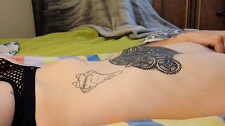 Lover loves to make my belly bulge