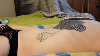 Lover loves to make my belly bulge