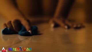 MIXEDX Zazie Skymm Submits to Lesbo Girlfriend Christina Shine