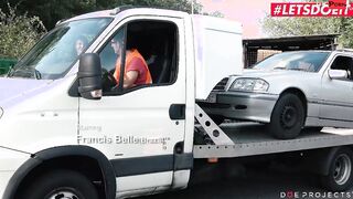 DOE PROJECTS - Francys Belle Offers Her Stunning Cunt To Mechanic - LETSDOEIT two