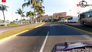 Slim hispanic 19 Year Old meet and fucked a german tourist for real date