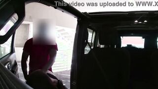 Fuckin Tight chinese Snatch Doggy Style inside Broad Day into The Stratosphere Parking Lot inside Vegas