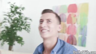 Cuck Loves It When Fiance Emily Ross Blows and Riding a Stranger's Dick