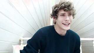 super cute hung Twink jakcing of 2