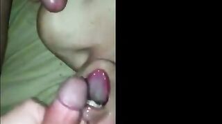 two hot amateur big cum shot scenes