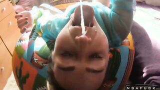 MILF Fucked Hard in all Holes and Cum on Pussy