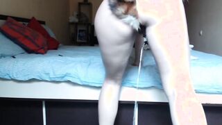 Rita smoking and labia workout