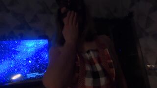 New Year's masturbation and a rough sex toy