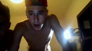Two straight 19yo boys try dick sucking first time