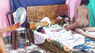 3 Way 2 men and a sluts village banged Christmas pejent fantastic Sex bikini Bae adorable Sex