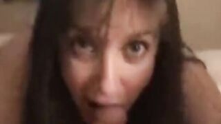 Mature Amateur Sucks Dick