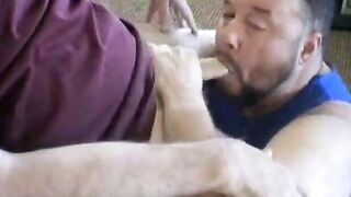 Daddy and Grandpa BlowJob
