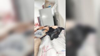 my red-haired fiance riding a cock